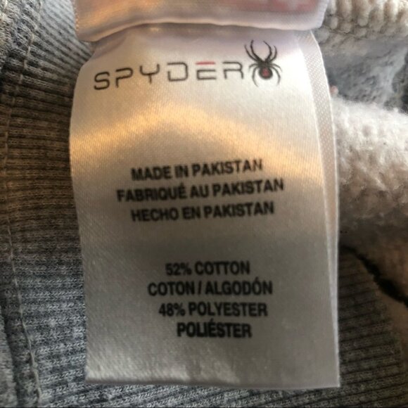 Spider Grey Hoodie Adult Med - Picture 7 of 9